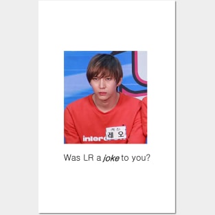 "Was LR a joke to you?" | VIXX Posters and Art